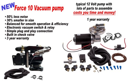 Brake booster vacuum pump hi - booster,